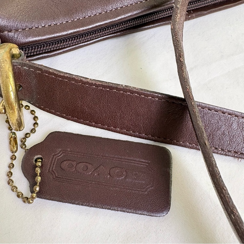 COACH 4130 Vintage 1995 McDougal Leather Bucket Bag Crossbody Purse USA - Picture 14 of 16